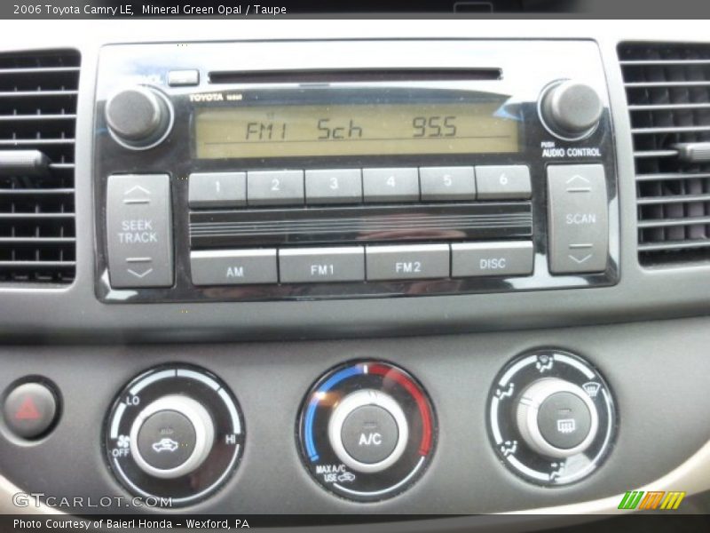 Mineral Green Opal / Taupe 2006 Toyota Camry LE