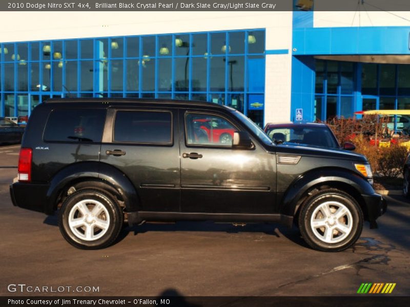 Brilliant Black Crystal Pearl / Dark Slate Gray/Light Slate Gray 2010 Dodge Nitro SXT 4x4