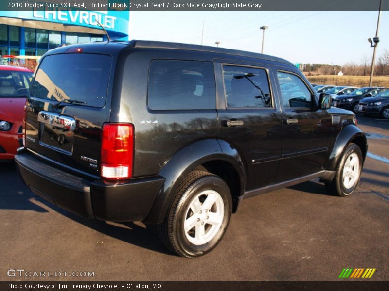 Brilliant Black Crystal Pearl / Dark Slate Gray/Light Slate Gray 2010 Dodge Nitro SXT 4x4