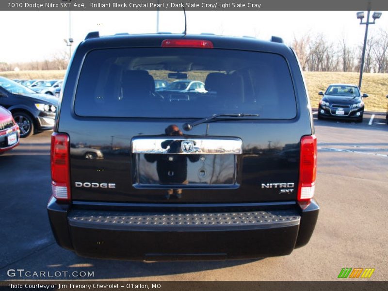 Brilliant Black Crystal Pearl / Dark Slate Gray/Light Slate Gray 2010 Dodge Nitro SXT 4x4