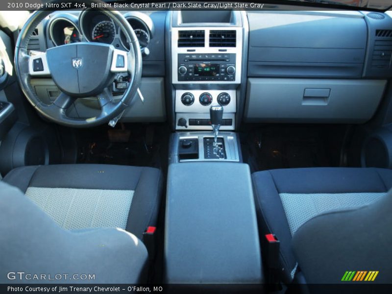 Brilliant Black Crystal Pearl / Dark Slate Gray/Light Slate Gray 2010 Dodge Nitro SXT 4x4