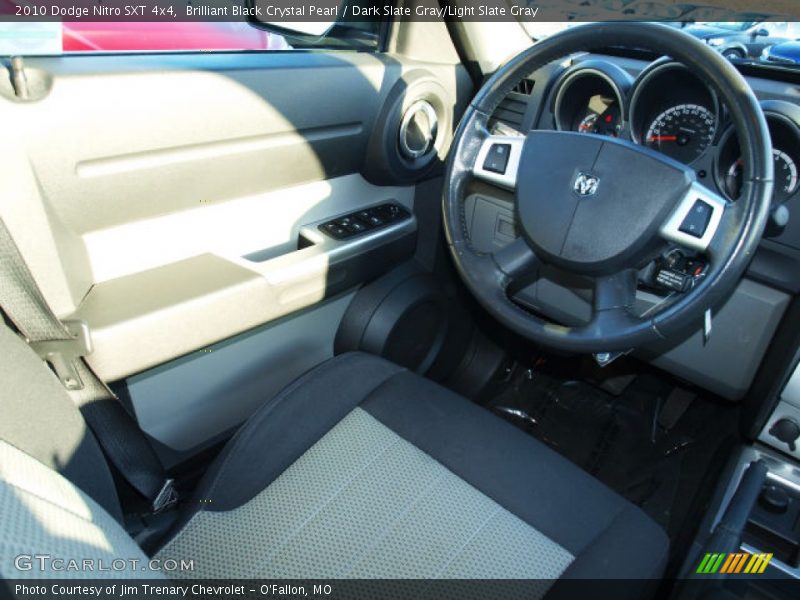 Brilliant Black Crystal Pearl / Dark Slate Gray/Light Slate Gray 2010 Dodge Nitro SXT 4x4
