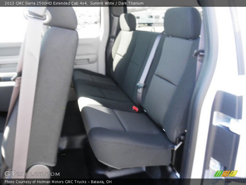 Summit White / Dark Titanium 2013 GMC Sierra 2500HD Extended Cab 4x4