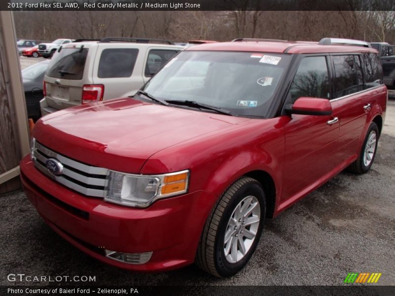 Front 3/4 View of 2012 Flex SEL AWD