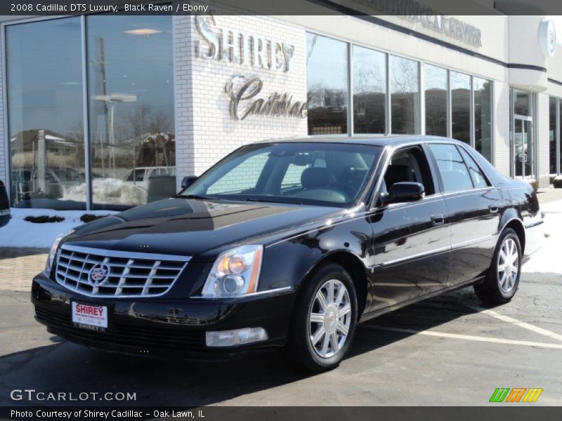 Black Raven / Ebony 2008 Cadillac DTS Luxury