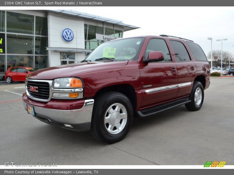 Sport Red Metallic / Neutral/Shale 2004 GMC Yukon SLT