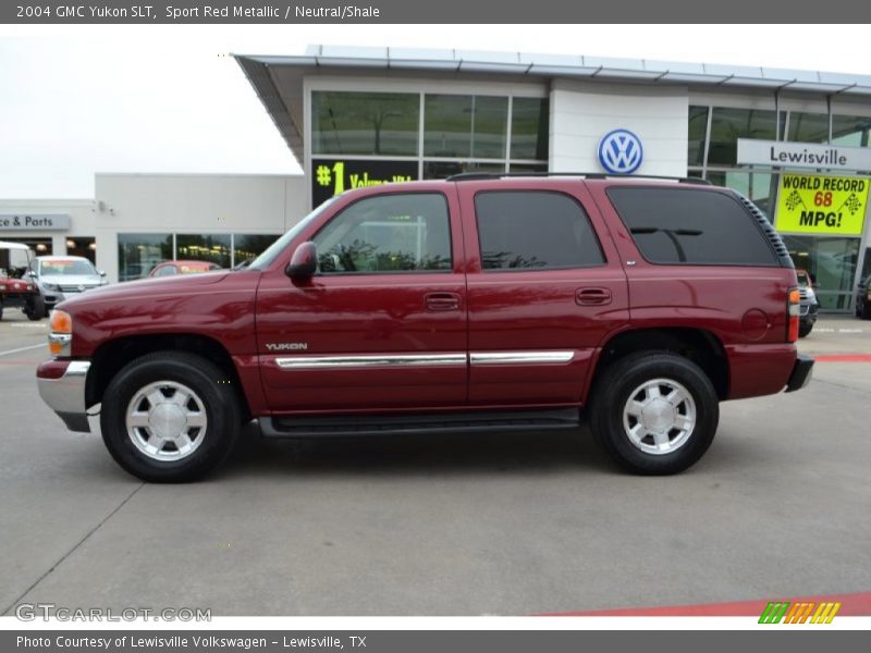 Sport Red Metallic / Neutral/Shale 2004 GMC Yukon SLT