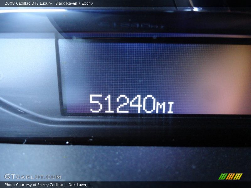 Black Raven / Ebony 2008 Cadillac DTS Luxury