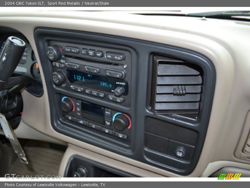 Controls of 2004 Yukon SLT