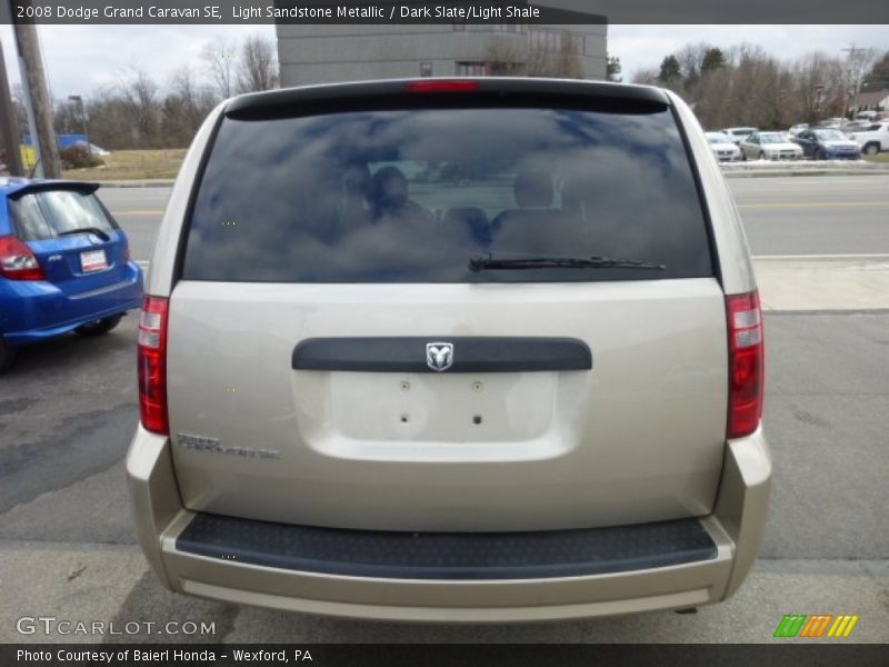 Light Sandstone Metallic / Dark Slate/Light Shale 2008 Dodge Grand Caravan SE