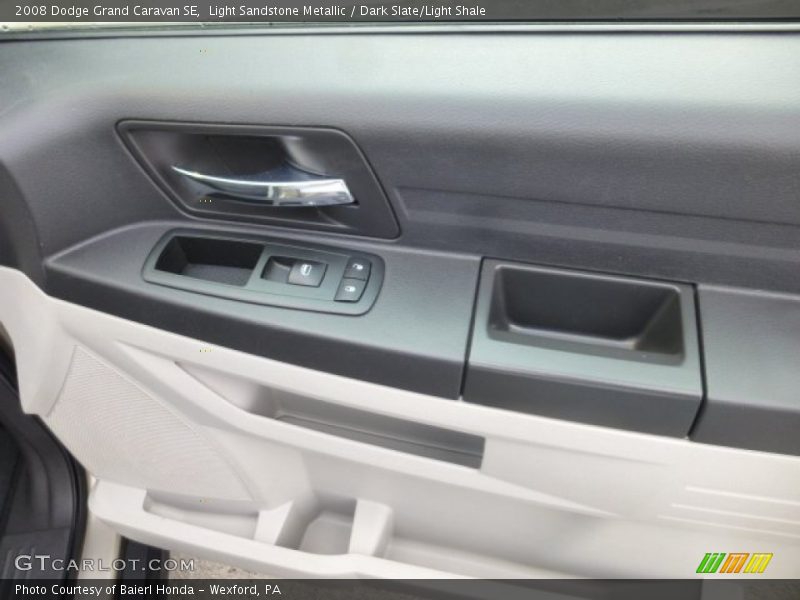 Light Sandstone Metallic / Dark Slate/Light Shale 2008 Dodge Grand Caravan SE