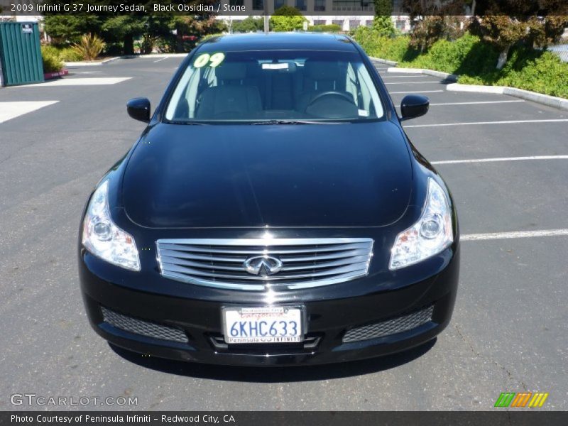Black Obsidian / Stone 2009 Infiniti G 37 Journey Sedan
