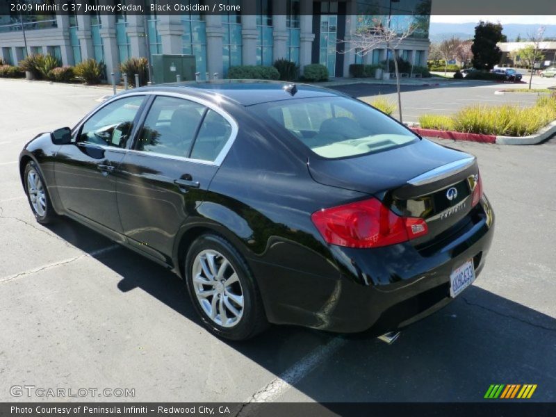 Black Obsidian / Stone 2009 Infiniti G 37 Journey Sedan