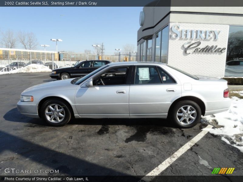 Sterling Silver / Dark Gray 2002 Cadillac Seville SLS
