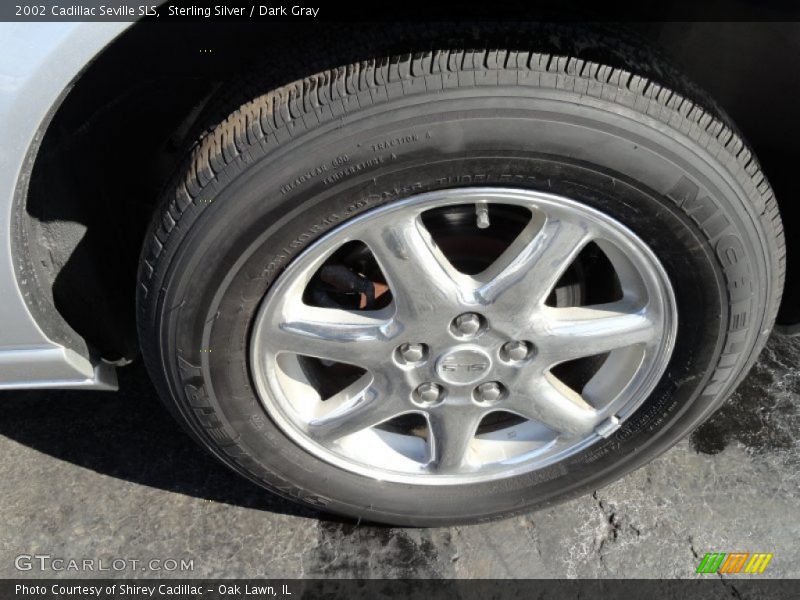 Sterling Silver / Dark Gray 2002 Cadillac Seville SLS