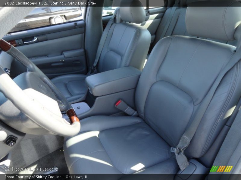 Sterling Silver / Dark Gray 2002 Cadillac Seville SLS