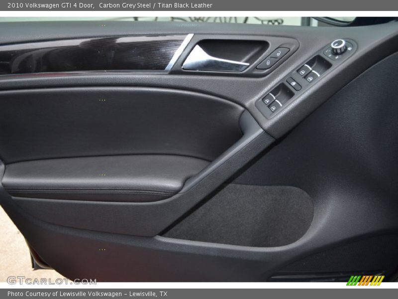 Carbon Grey Steel / Titan Black Leather 2010 Volkswagen GTI 4 Door