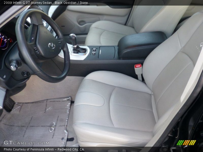 Black Obsidian / Stone 2009 Infiniti G 37 Journey Sedan