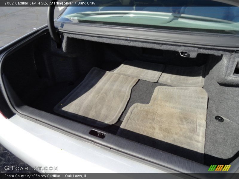 Sterling Silver / Dark Gray 2002 Cadillac Seville SLS