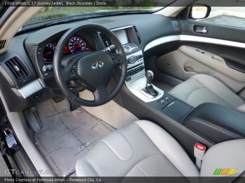 Black Obsidian / Stone 2009 Infiniti G 37 Journey Sedan