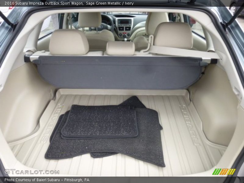  2010 Impreza Outback Sport Wagon Trunk
