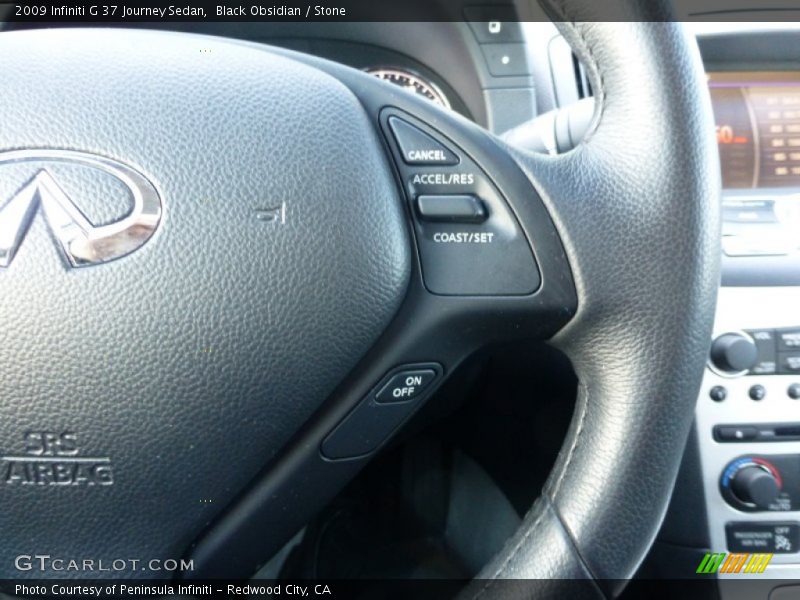 Black Obsidian / Stone 2009 Infiniti G 37 Journey Sedan