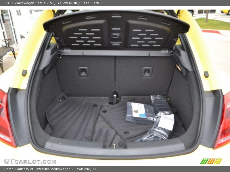 Yellow Rush / Titan Black 2013 Volkswagen Beetle 2.5L