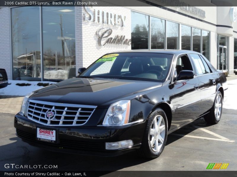 Black Raven / Ebony Black 2006 Cadillac DTS Luxury