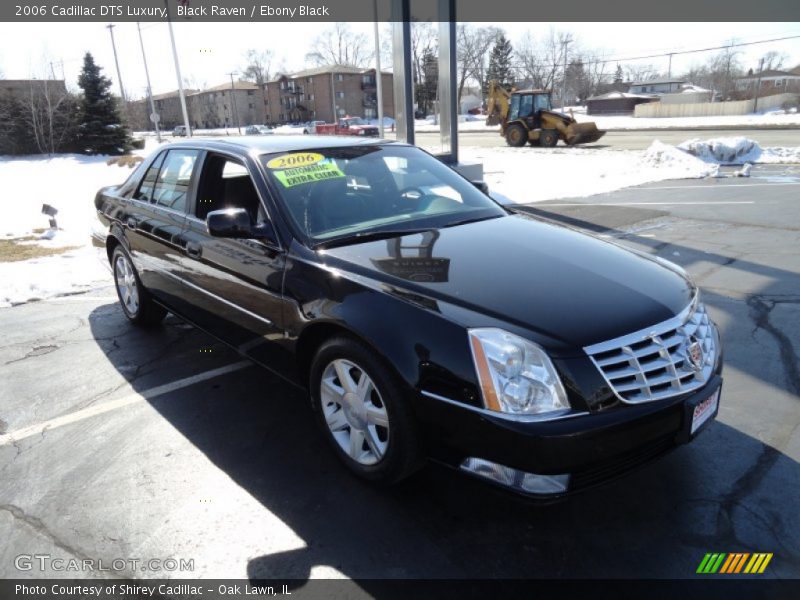 Black Raven / Ebony Black 2006 Cadillac DTS Luxury