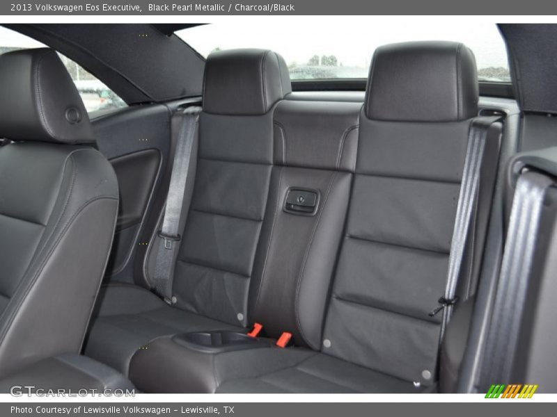 Black Pearl Metallic / Charcoal/Black 2013 Volkswagen Eos Executive