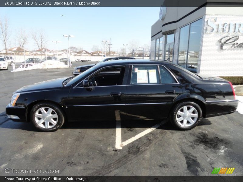 Black Raven / Ebony Black 2006 Cadillac DTS Luxury