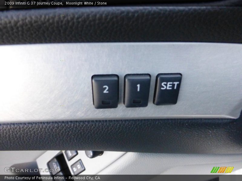 Moonlight White / Stone 2009 Infiniti G 37 Journey Coupe