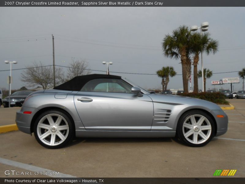  2007 Crossfire Limited Roadster Sapphire Silver Blue Metallic