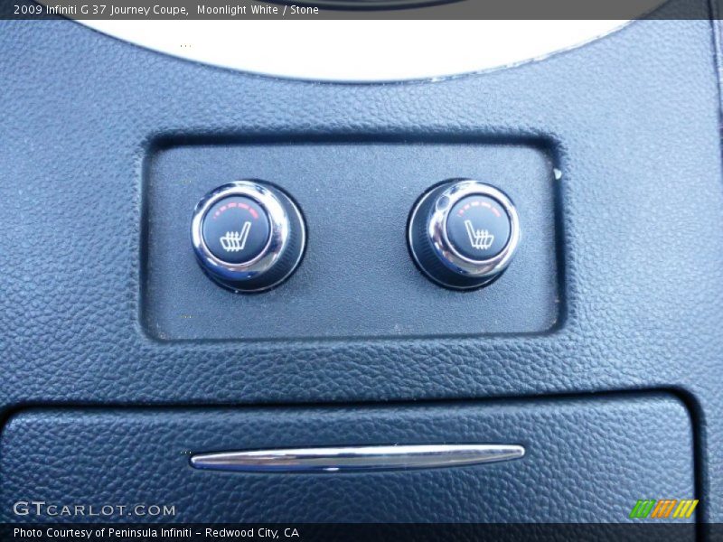 Moonlight White / Stone 2009 Infiniti G 37 Journey Coupe