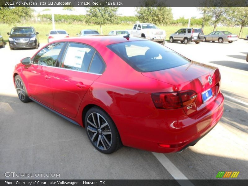 Tornado Red / Titan Black 2013 Volkswagen Jetta GLI Autobahn