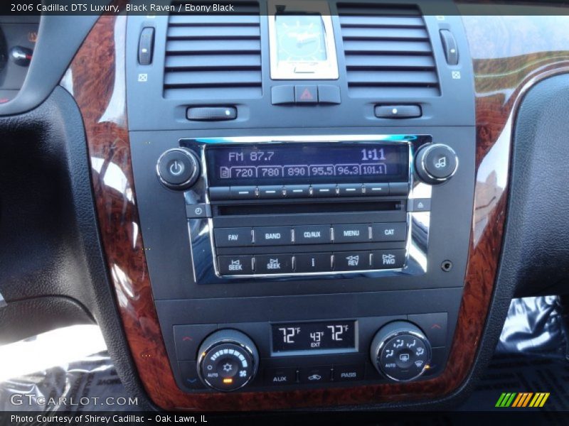 Black Raven / Ebony Black 2006 Cadillac DTS Luxury
