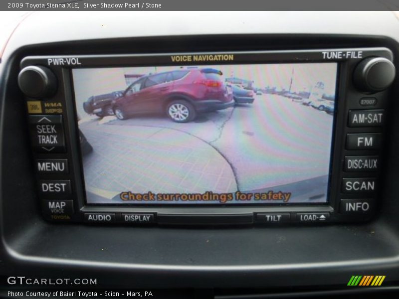 Silver Shadow Pearl / Stone 2009 Toyota Sienna XLE