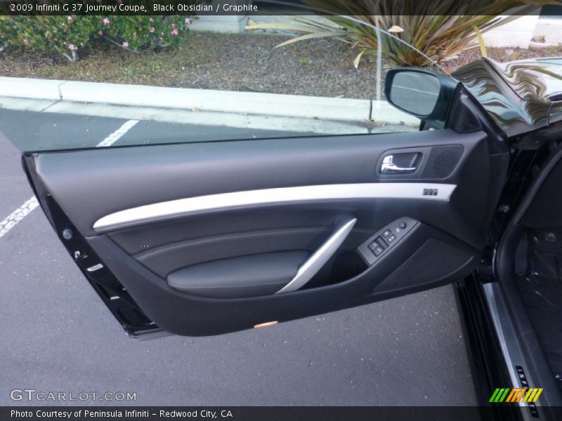 Black Obsidian / Graphite 2009 Infiniti G 37 Journey Coupe