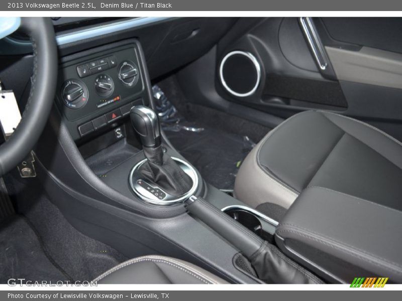Denim Blue / Titan Black 2013 Volkswagen Beetle 2.5L
