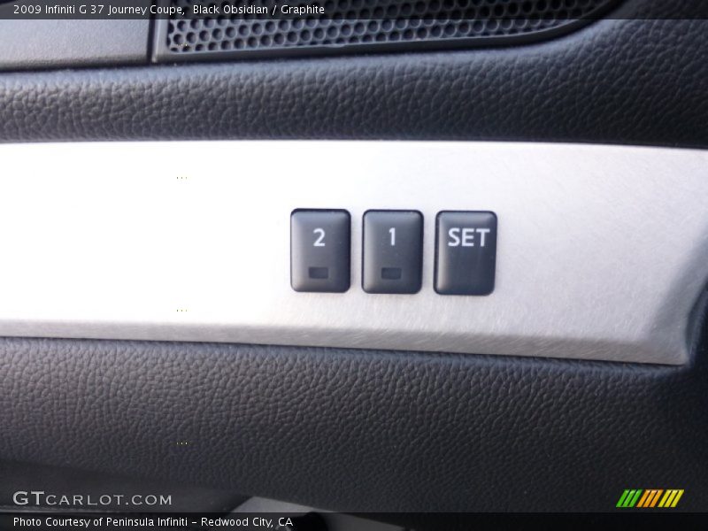 Black Obsidian / Graphite 2009 Infiniti G 37 Journey Coupe