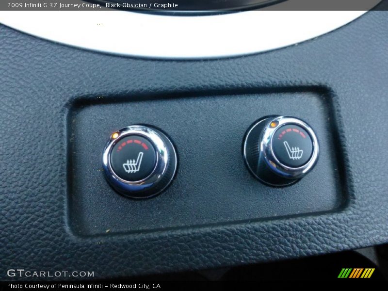 Black Obsidian / Graphite 2009 Infiniti G 37 Journey Coupe