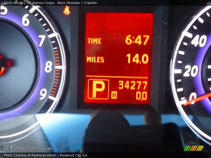 Black Obsidian / Graphite 2009 Infiniti G 37 Journey Coupe