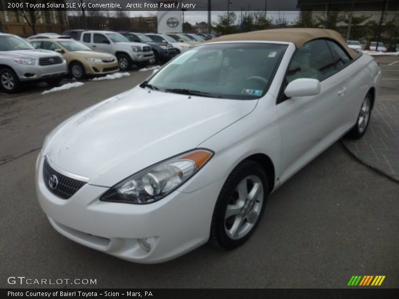 Front 3/4 View of 2006 Solara SLE V6 Convertible