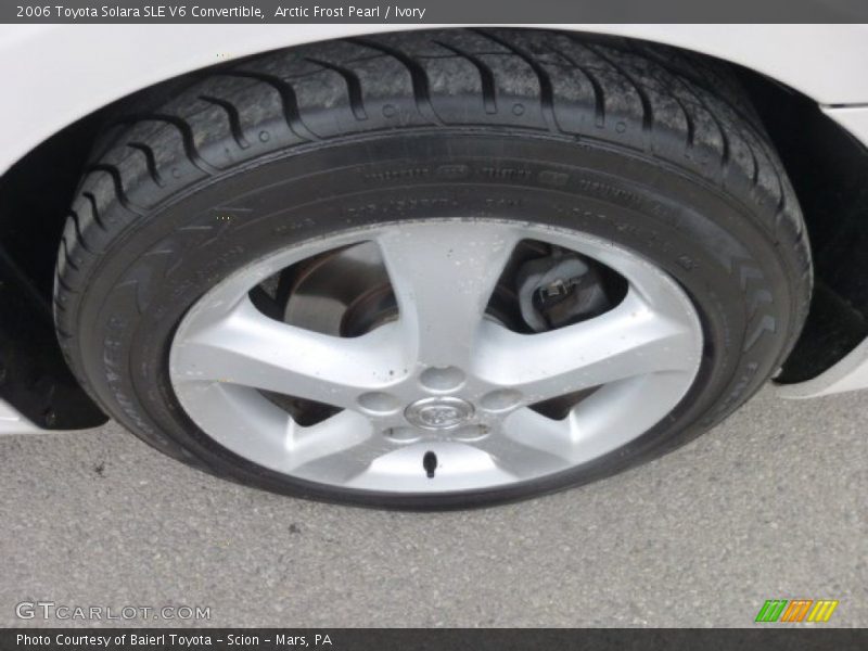 Arctic Frost Pearl / Ivory 2006 Toyota Solara SLE V6 Convertible