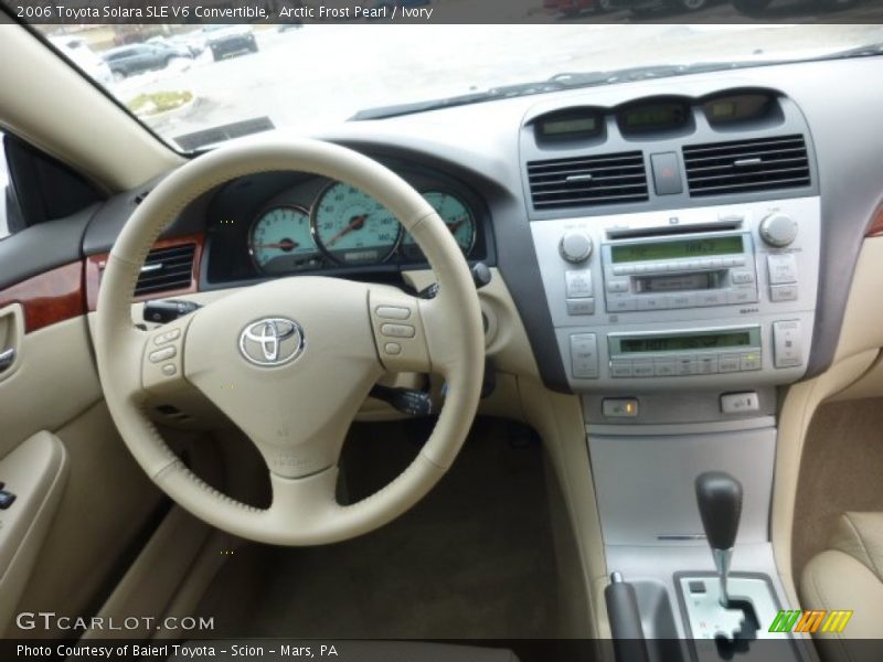 Dashboard of 2006 Solara SLE V6 Convertible