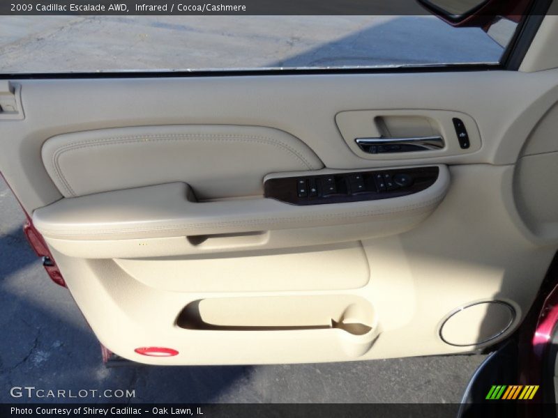 Infrared / Cocoa/Cashmere 2009 Cadillac Escalade AWD