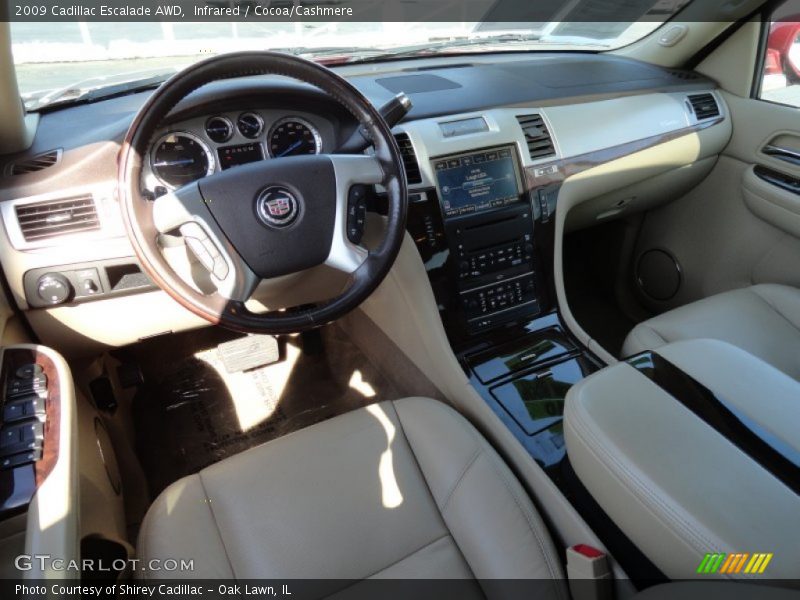 Infrared / Cocoa/Cashmere 2009 Cadillac Escalade AWD
