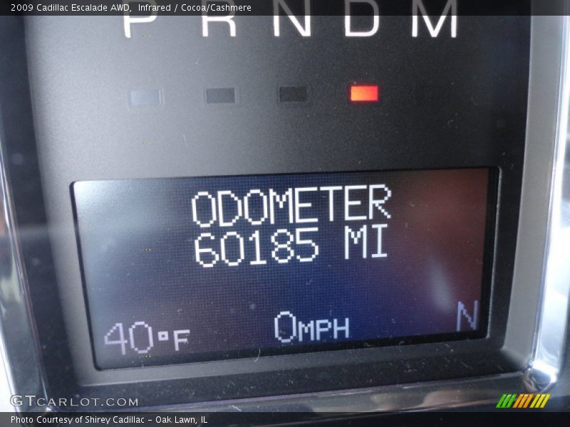 Infrared / Cocoa/Cashmere 2009 Cadillac Escalade AWD