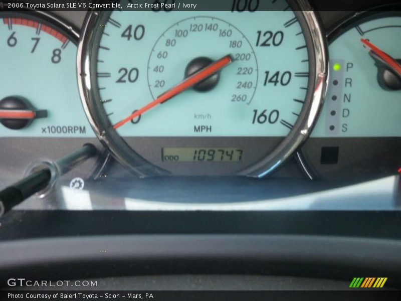 Arctic Frost Pearl / Ivory 2006 Toyota Solara SLE V6 Convertible