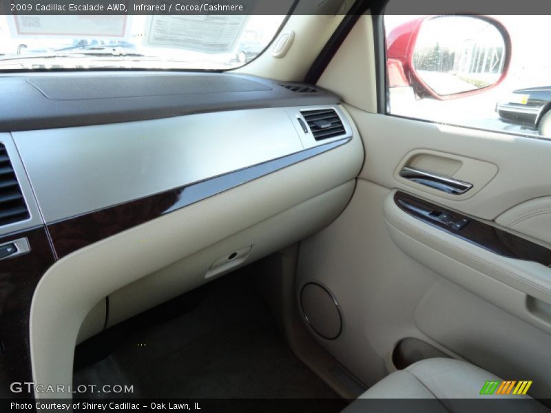 Infrared / Cocoa/Cashmere 2009 Cadillac Escalade AWD